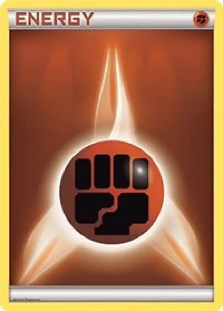 Fighting Energy (2011 Unnumbered) [League & Championship Cards] - Pokemon Single