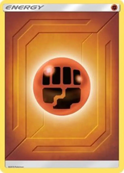 Fighting Energy (2019 Unnumbered) [Sun & Moon: Team Up] - Pokemon Single