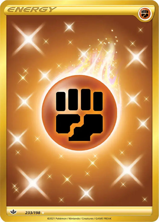Fighting Energy (233/198) [Sword & Shield: Chilling Reign] - Pokemon Single