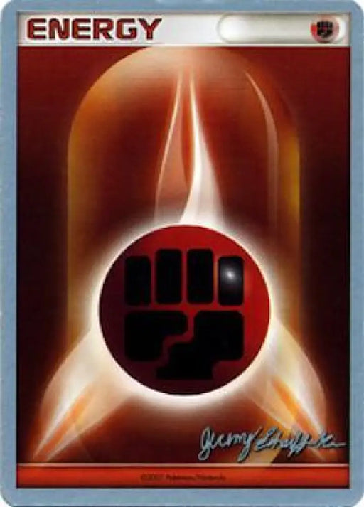Fighting Energy (Rambolt - Jeremy Scharff-Kim) [World Championships 2007] - Pokemon Single