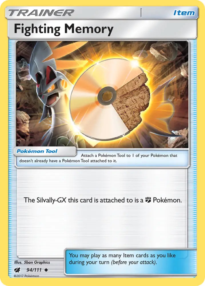 Fighting Memory (94/111) [Sun & Moon: Crimson Invasion] - Pokemon Single