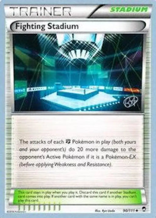 Fighting Stadium (90/111) (The Flying Hammer - Rowan Stavenow) [World Championships 2015] - Pokemon Single