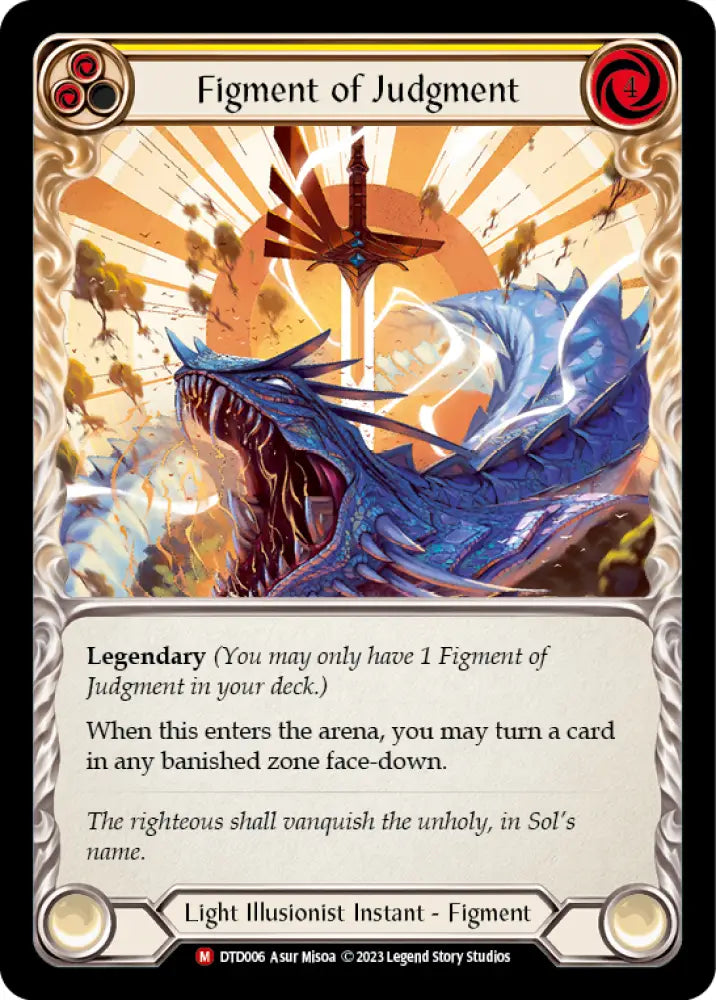 Figment of Judgment // Themis Archangel of Judgment [Dusk Till Dawn] - Flesh And Blood Single