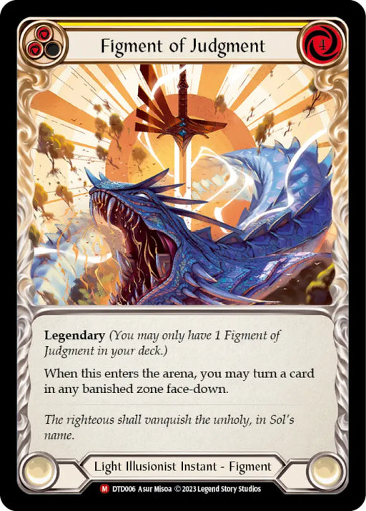 Figment of Judgment // Themis Archangel of Judgment [Dusk Till Dawn] - Flesh And Blood Single