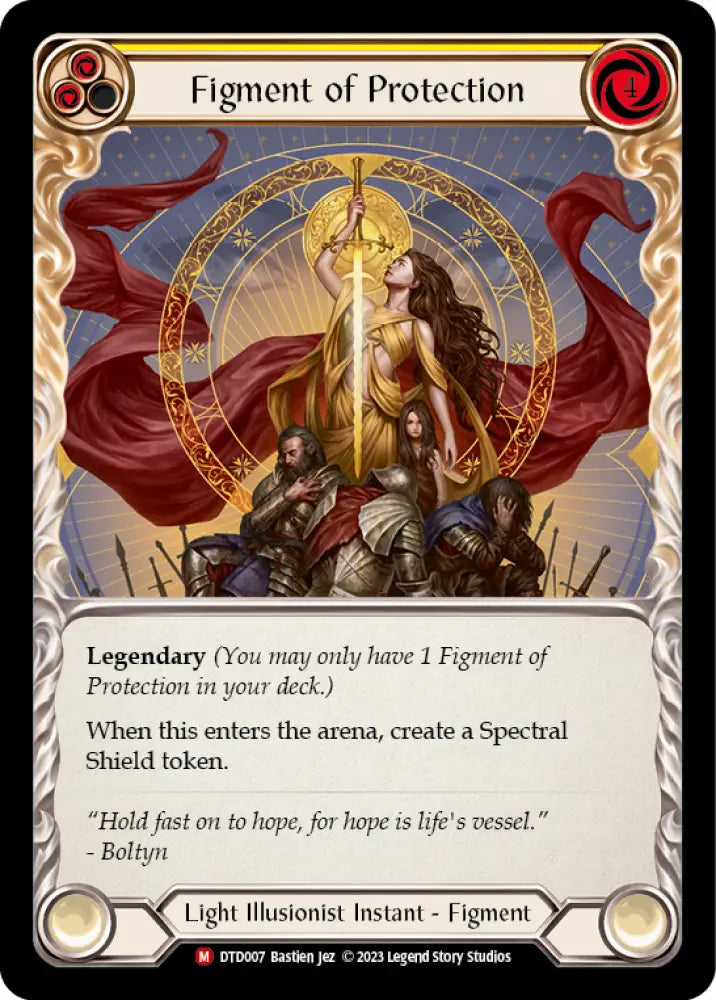 Figment of Protection // Aegis Archangel of Protection [Dusk Till Dawn] - Flesh And Blood Single