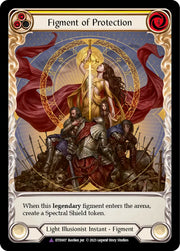 Figment of Protection // Aegis Archangel of Protection (Marvel) [Dusk Till Dawn] Cold Foil - Flesh And Blood Single