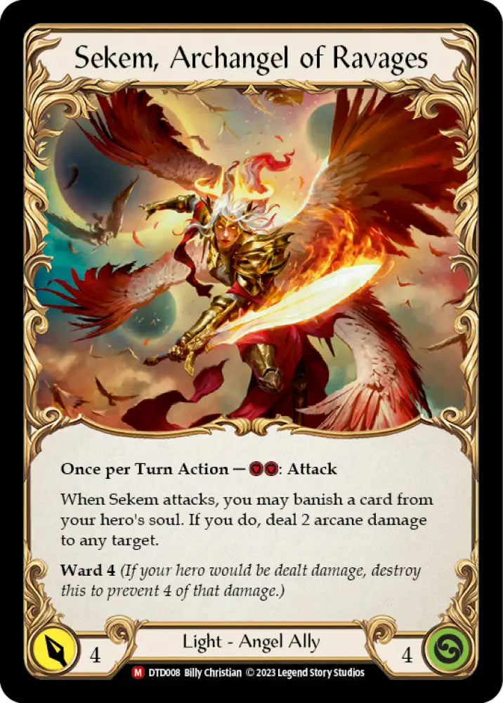 Figment of Ravages // Sekem Archangel of Ravages [Dusk Till Dawn] - Flesh And Blood Single
