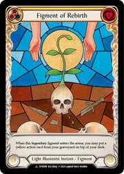 Figment of Rebirth // Avalon Archangel of Rebirth (Marvel) [Dusk Till Dawn] Cold Foil - Flesh And Blood Single