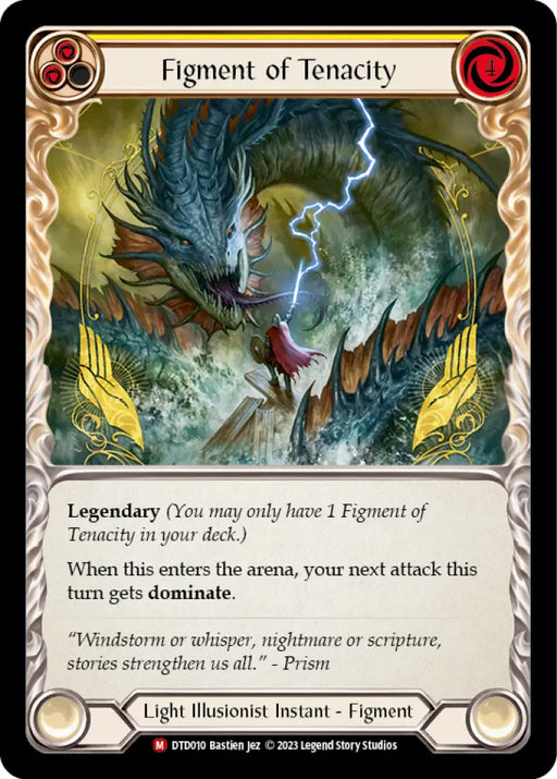 Figment of Tenacity // Metis Archangel of Tenacity [Dusk Till Dawn] - Flesh And Blood Single