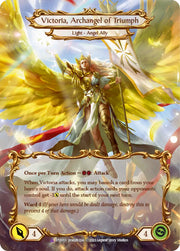 Figment of Triumph // Victoria Archangel of Triumph (Marvel) [Dusk Till Dawn] Cold Foil - Flesh And Blood Single
