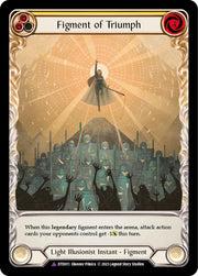 Figment of Triumph // Victoria Archangel of Triumph (Marvel) [Dusk Till Dawn] Cold Foil - Flesh And Blood Single