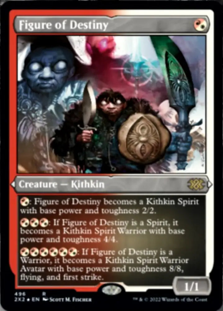 Figure of Destiny (Foil Etched) [Double Masters 2022] - MTG Single