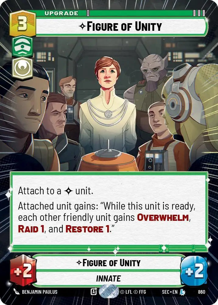 Figure of Unity (Hyperspace Foil) (860) [Secrets of Power]