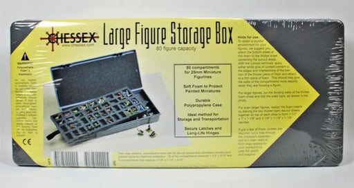 FIGURE STORAGE BOX - LARGE 25MM 80 FIG - D&D