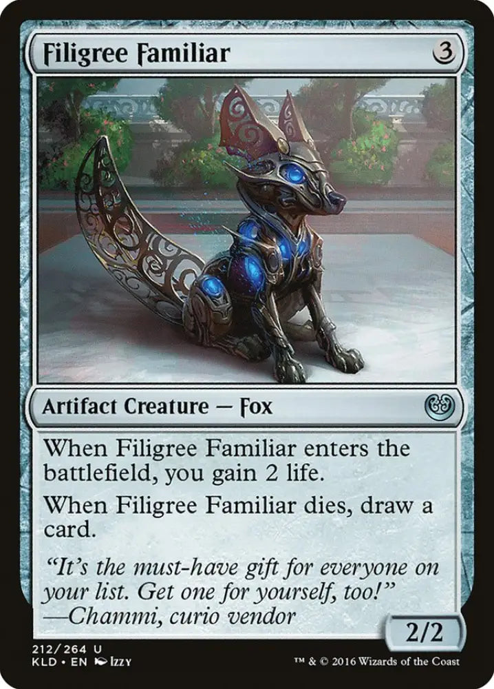 Filigree Familiar [Kaladesh] - MTG Single