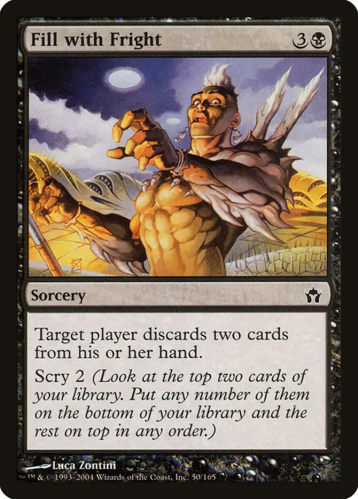 Fill with Fright [Fifth Dawn] - MTG Single
