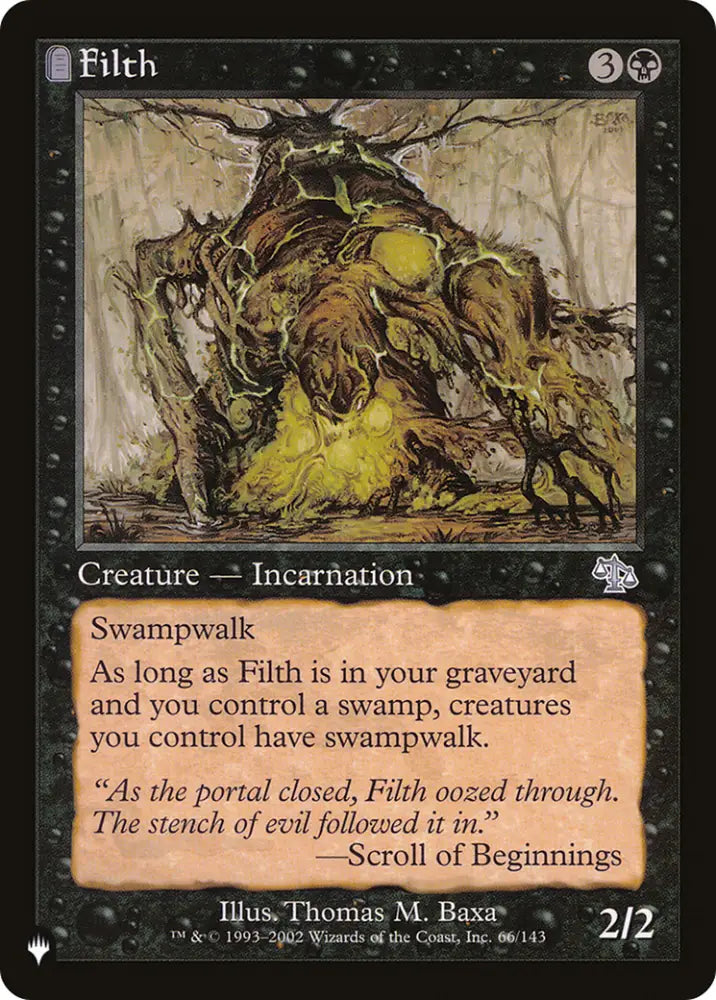 Filth [The List] - MTG Single
