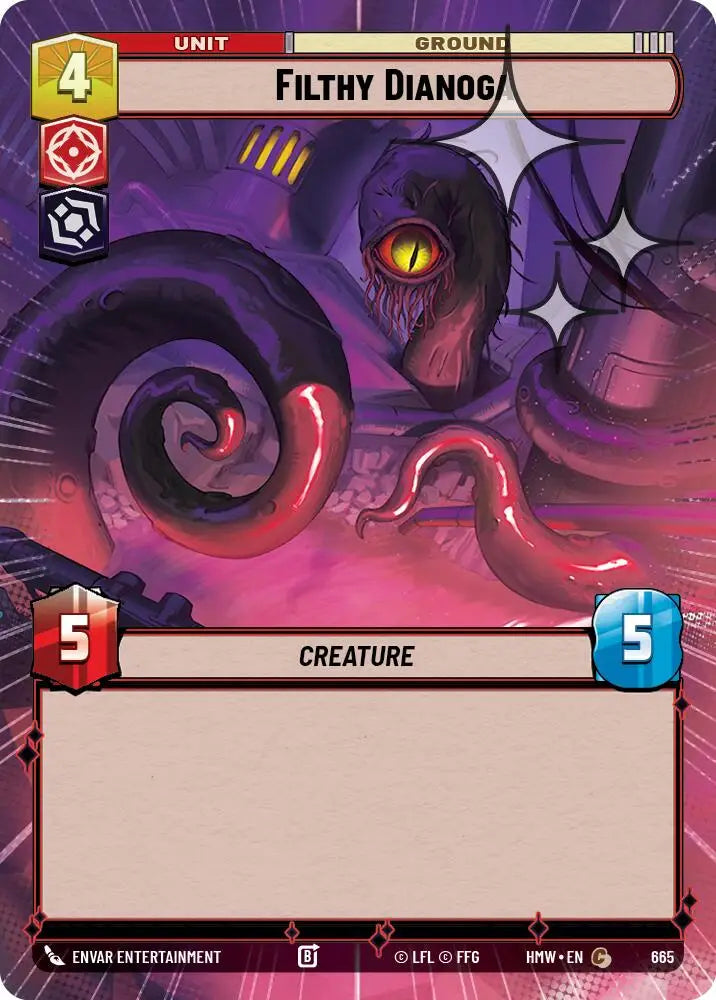 Filthy Dianoga (Hyperspace Foil) (665) [Homeworlds]