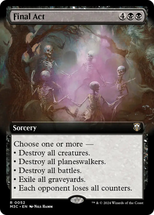 Final Act (Extended Art) [Modern Horizons 3 Commander] - MTG Single
