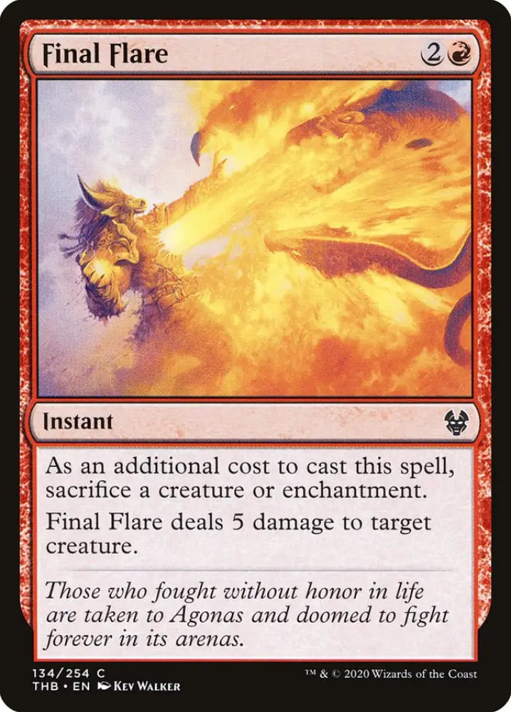 Final Flare [Theros Beyond Death] - MTG Single
