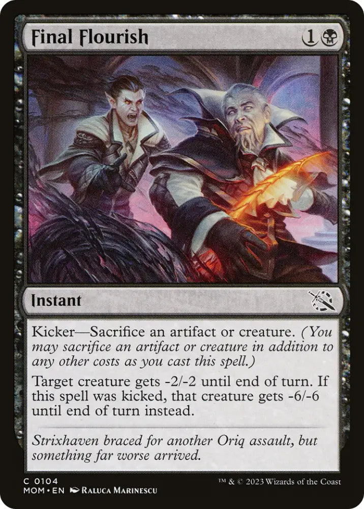 Final Flourish [March of the Machine] - MTG Single