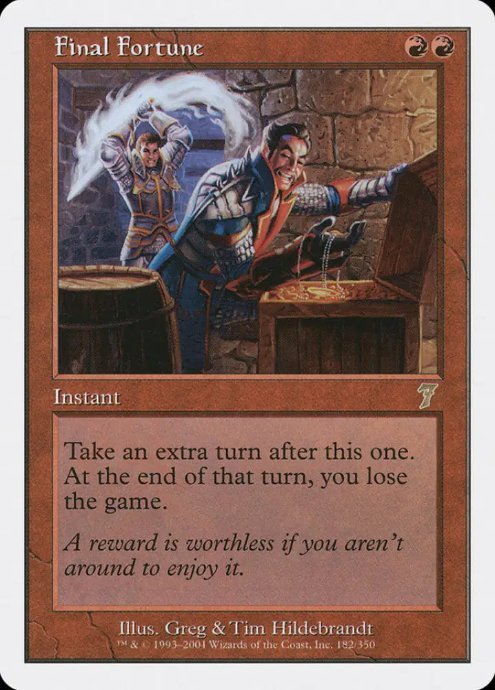 Final Fortune [Seventh Edition] - MTG Single