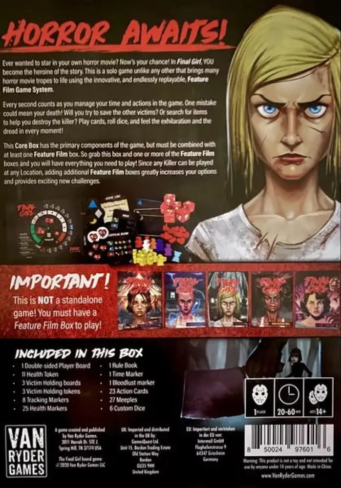 Final Girl Core Box (EN) - Board Games