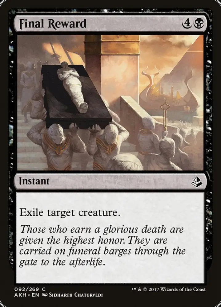 Final Reward [Amonkhet] - MTG Single
