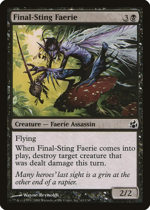 Final-Sting Faerie [Morningtide] - MTG Single