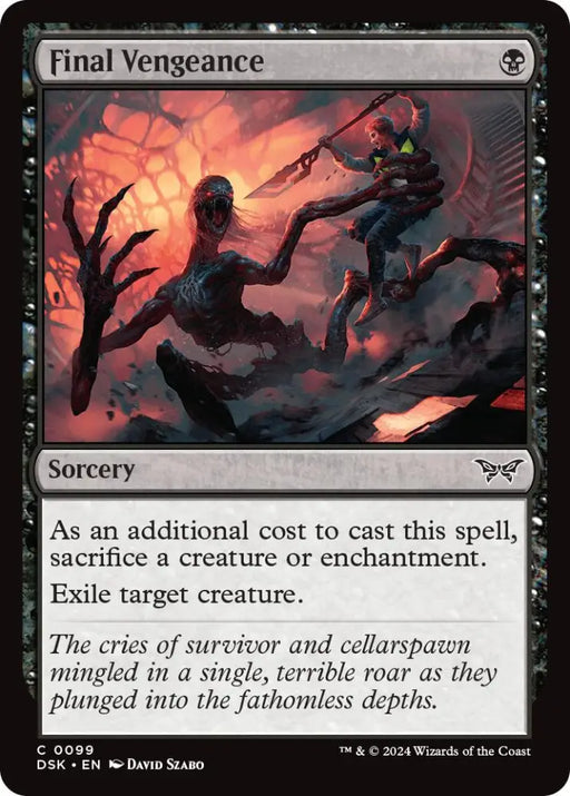 Final Vengeance [Duskmourn: House of Horror] - MTG Single