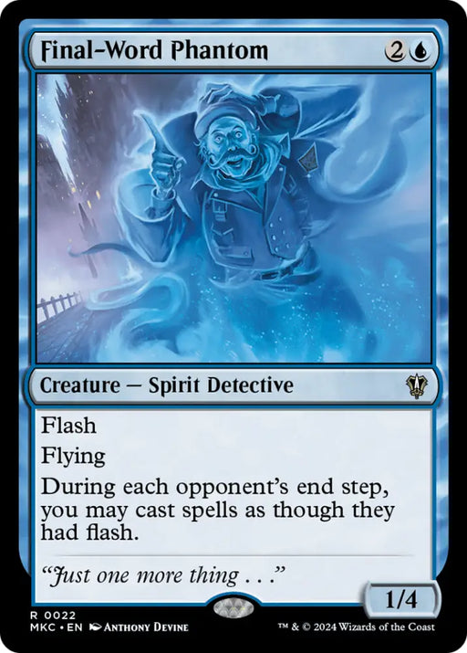 Final-Word Phantom [Murders at Karlov Manor Commander] - MTG Single