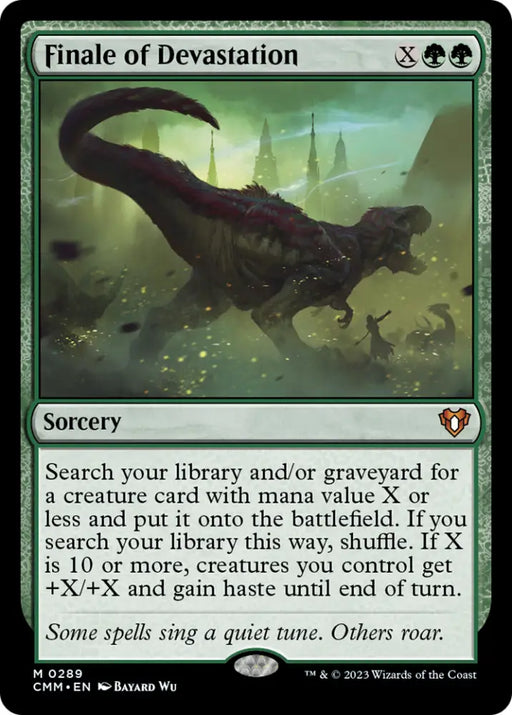 Finale of Devastation [Commander Masters] - MTG Single