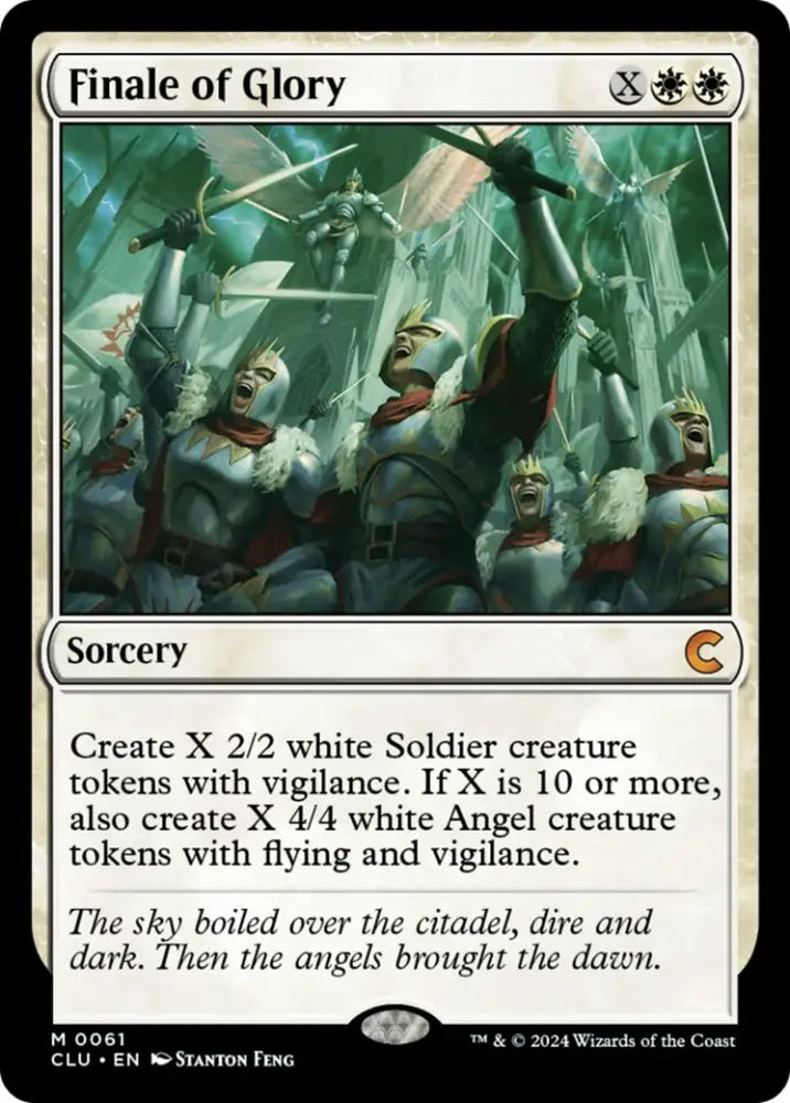 Finale of Glory [Ravnica: Clue Edition] - MTG Single