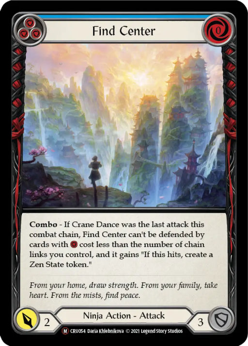 Find Center [Crucible of War Unlimited] Unlimited Rainbow Foil - Flesh And Blood Single