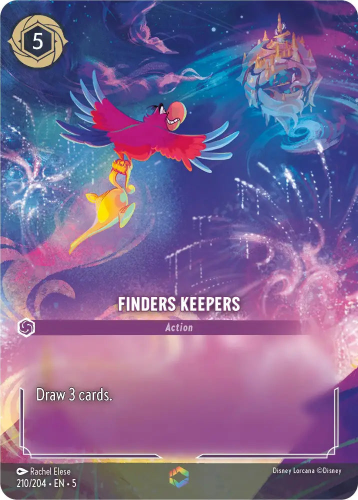 Finders Keepers (Enchanted) (210/204) [Shimmering Skies] - Lorcana Single