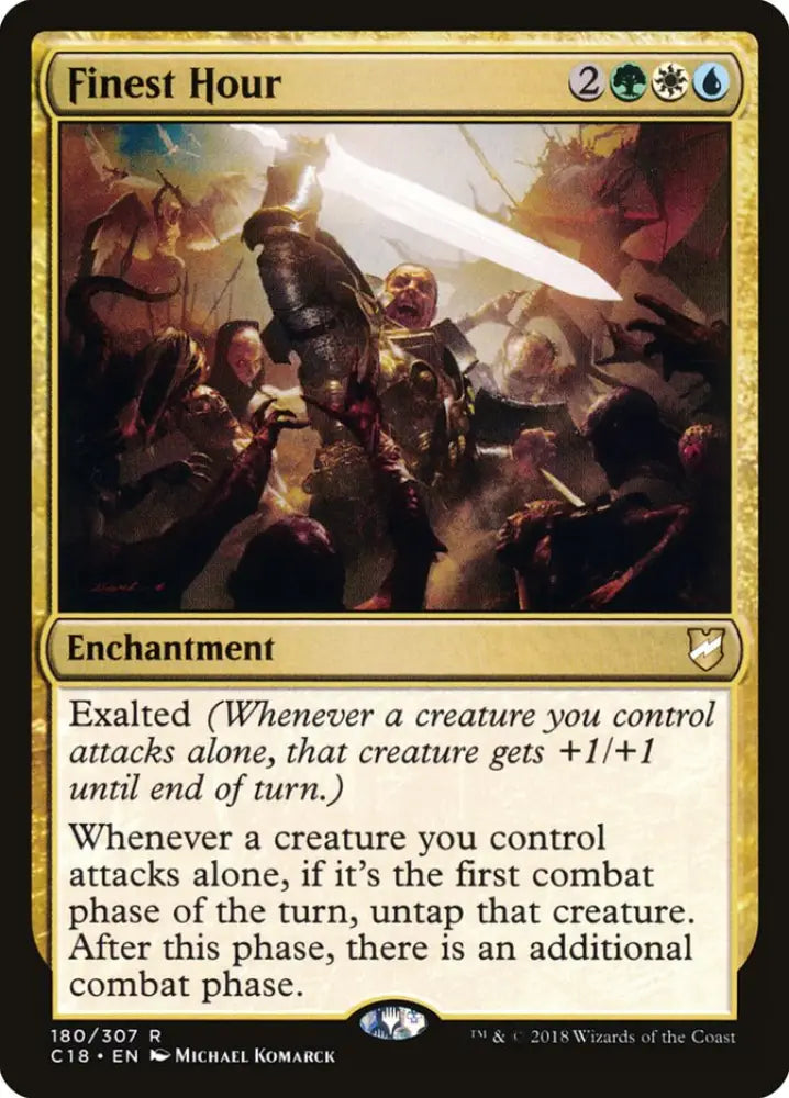 Finest Hour [Commander 2018] - MTG Single