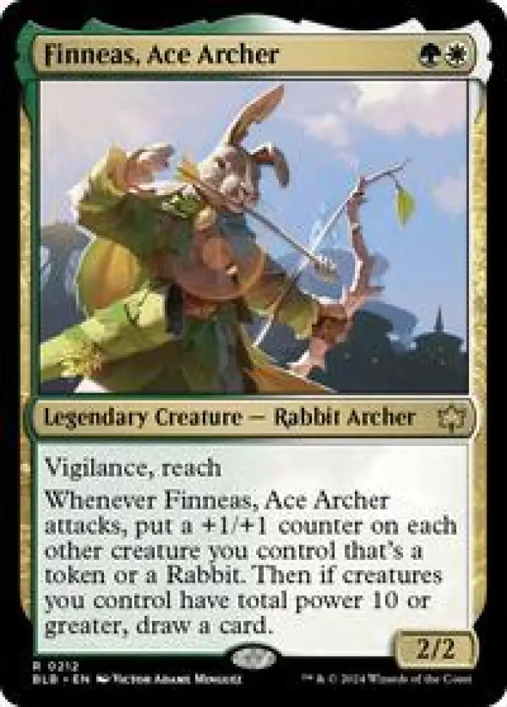 Finneas, Ace Archer (212) [Prerelease Cards]