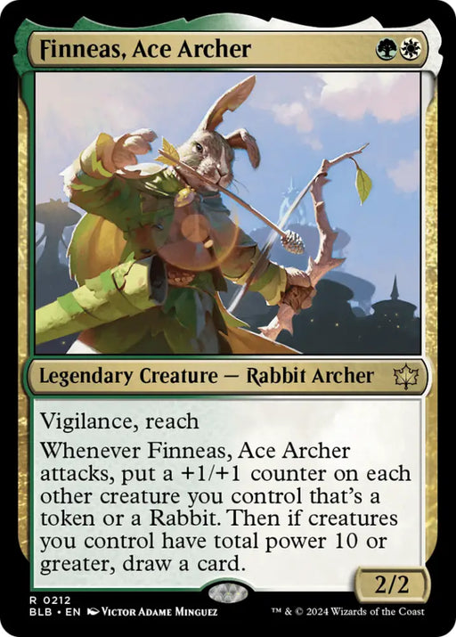 Finneas Ace Archer [Bloomburrow] - MTG Single