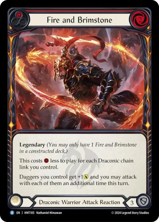 Fire and Brimstone [The Hunted] - Flesh And Blood Single