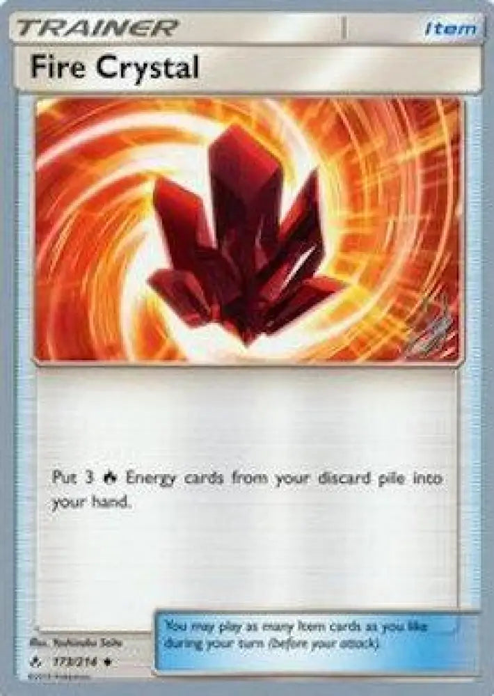 Fire Crystal (173/214) (Perfection - Henry Brand) [World Championships 2019] - Pokemon Single