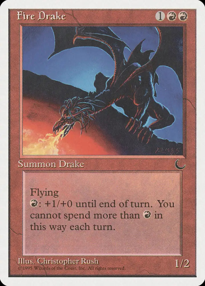 Fire Drake [Chronicles] - MTG Single