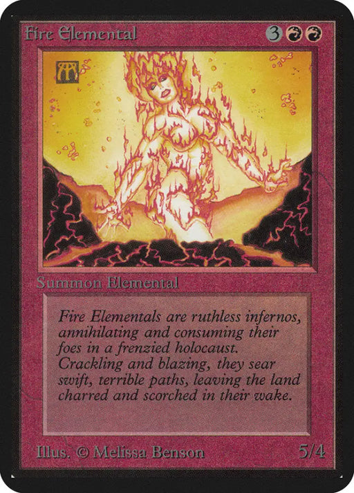 Fire Elemental [Alpha Edition] - MTG Single