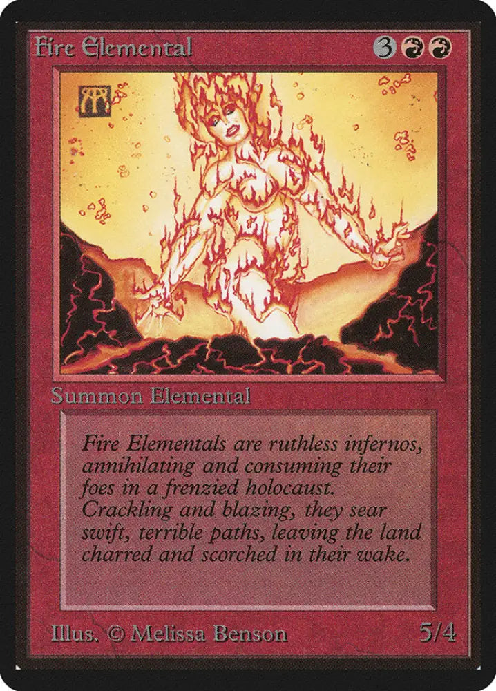 Fire Elemental [Beta Edition] - MTG Single