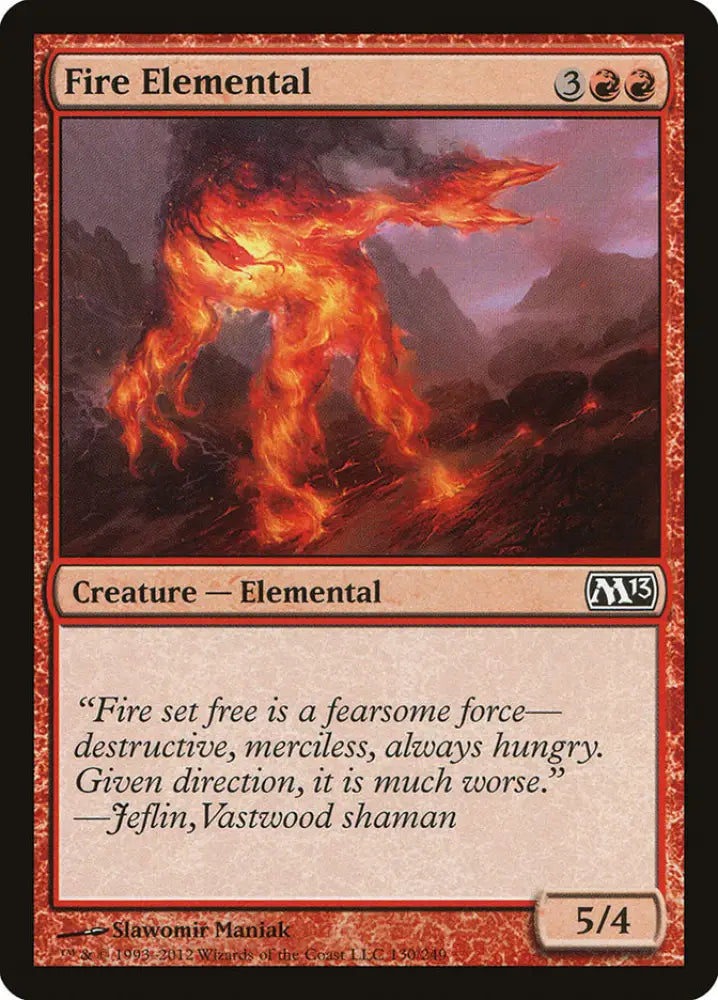 Fire Elemental [Magic 2013] - MTG Single
