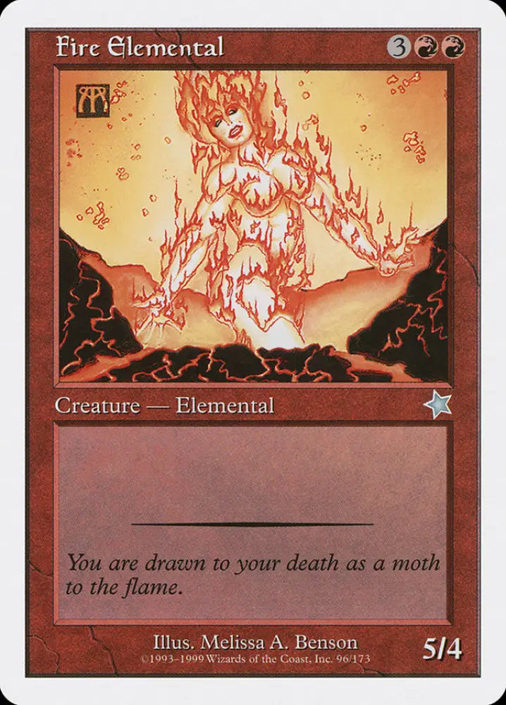 Fire Elemental [Starter 1999] - MTG Single