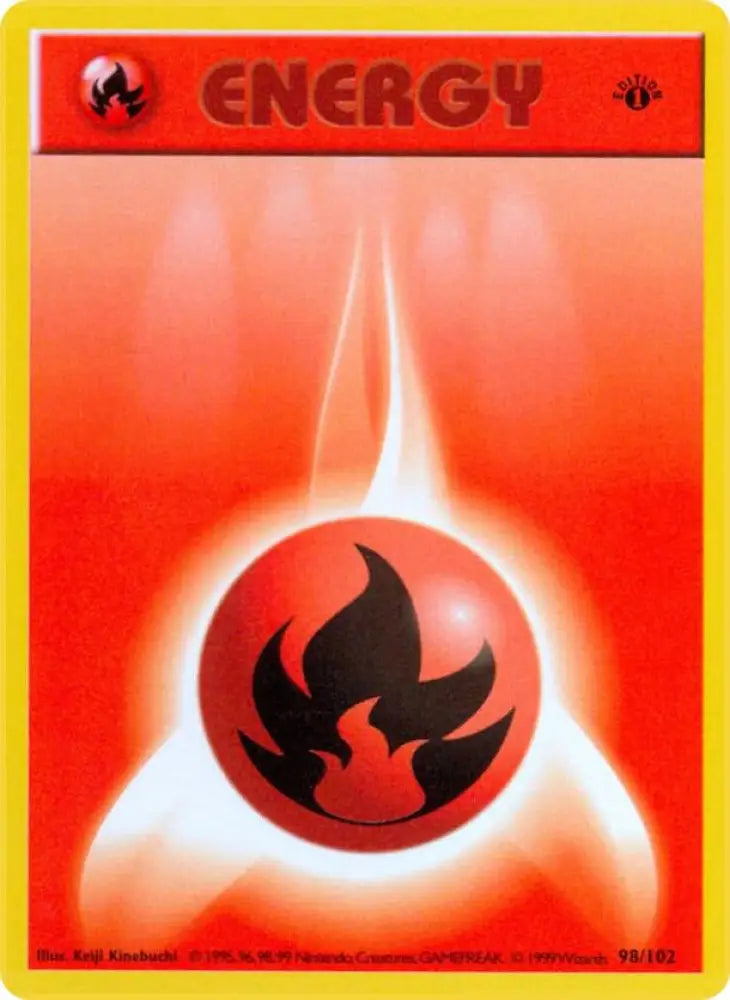 Fire Energy (098/102) [Base Set Shadowless (1st Edition)]