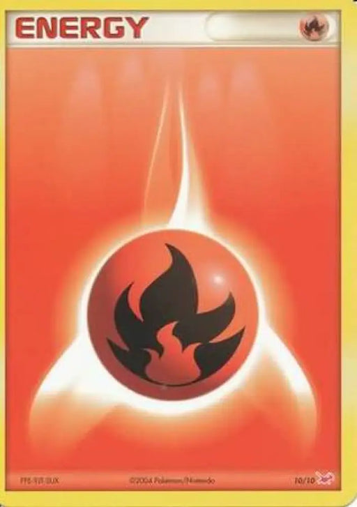 Fire Energy (10/10) [EX: Trainer Kit - Latias] - Pokemon Single