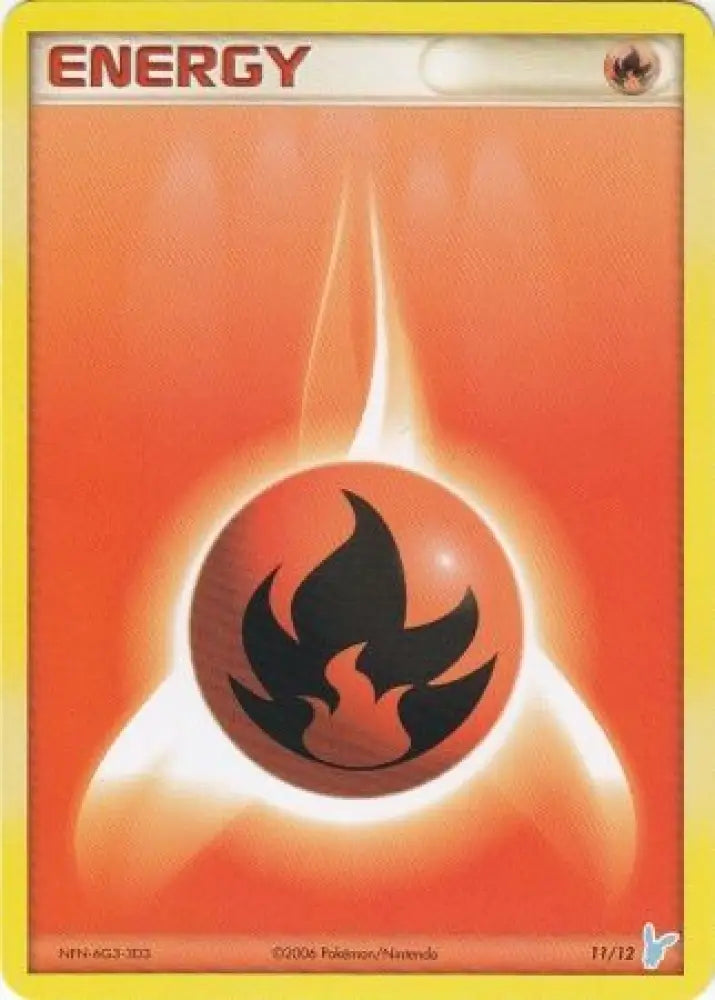 Fire Energy (11/12) [EX: Trainer Kit 2 - Minun] - Pokemon Single