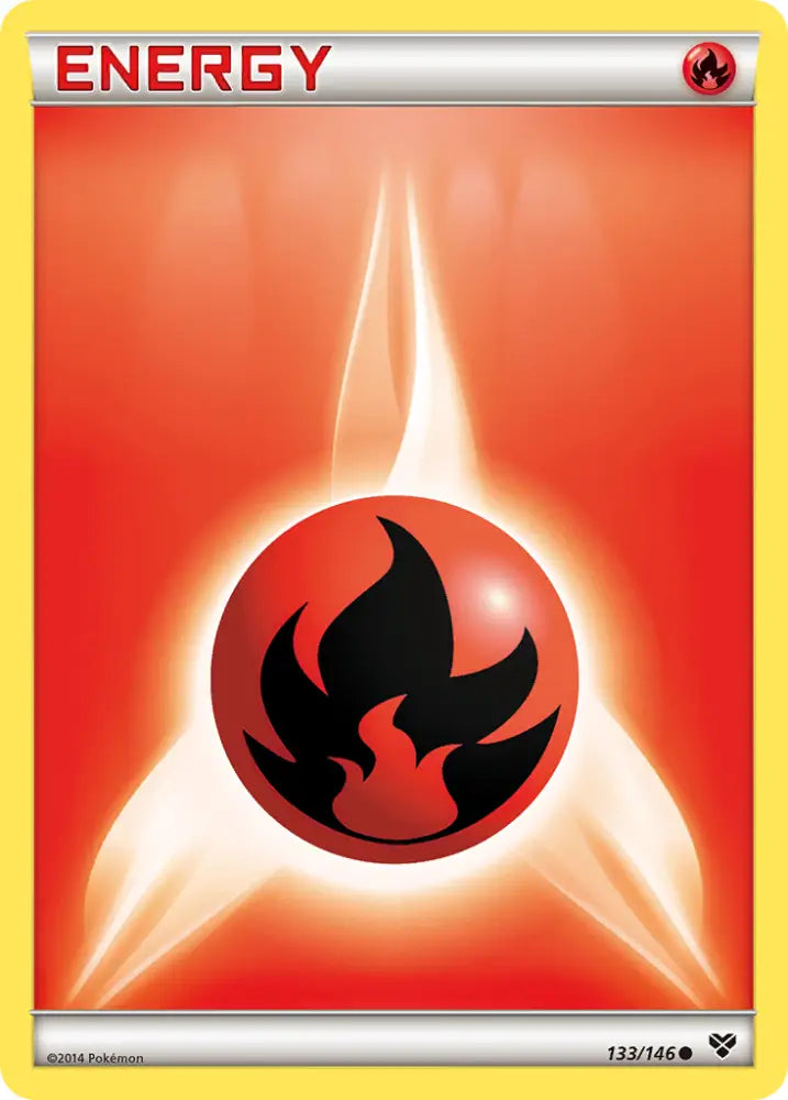 Fire Energy (133/146) [XY: Base Set] - Pokemon Single