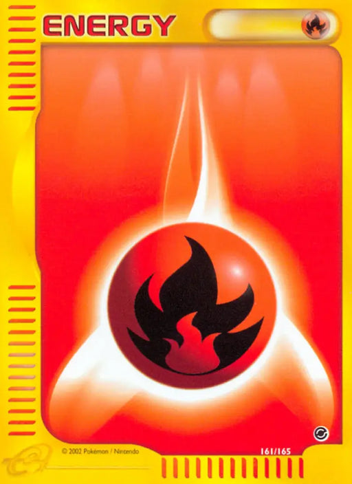 Fire Energy (161/165) [Expedition: Base Set] - Pokemon Single